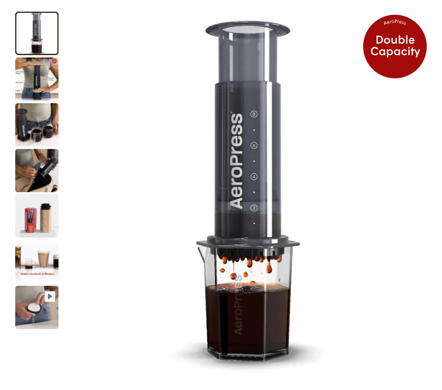 AeroPress Coffee Maker - XL