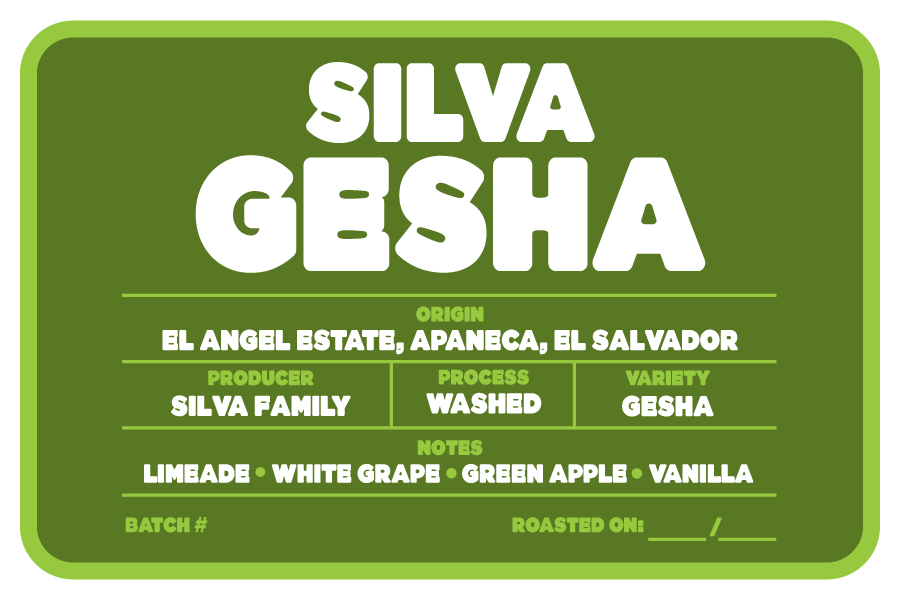 SILVA GESHA | EL SALVADOR