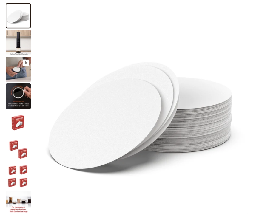AeroPress Paper Micro-Filters - XL