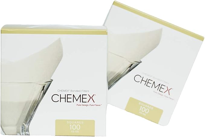 CHEMEX BONDED™ FILTERS Pre-folded Squares- 100 Count