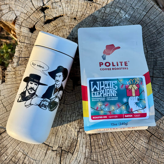 "Say When" Cup + White Elephant Bundle