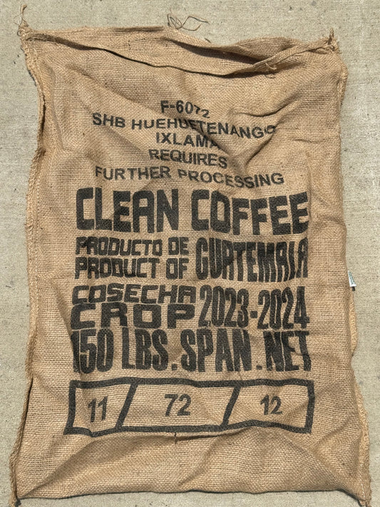 *USED* Jute Coffee Bags