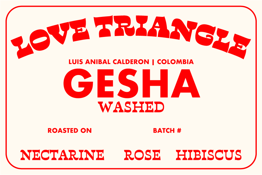 LOVE TRIANGLE | CALDERON GESHA