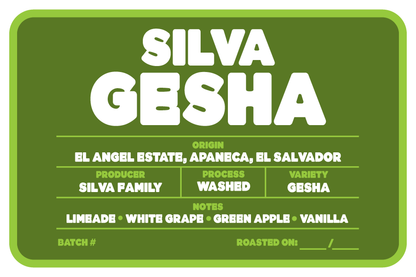 SILVA GESHA | EL SALVADOR
