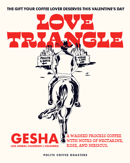 LOVE TRIANGLE | CALDERON GESHA | FREE SHIPPING